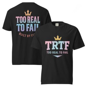 TRTF | Built By Fire – heavyweight t-shirt Cotton Candy Drop