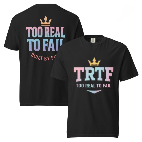 TRTF | Built By Fire – heavyweight t-shirt Cotton Candy Drop