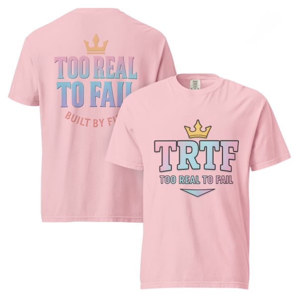 TRTF | Built By Fire – heavyweight t-shirt Cotton Candy Drop - Image 6