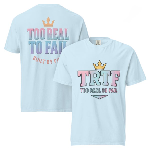 TRTF | Built By Fire – heavyweight t-shirt Cotton Candy Drop - Image 9