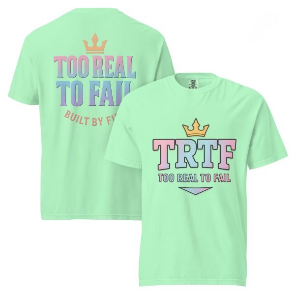 TRTF | Built By Fire – heavyweight t-shirt Cotton Candy Drop - Image 8