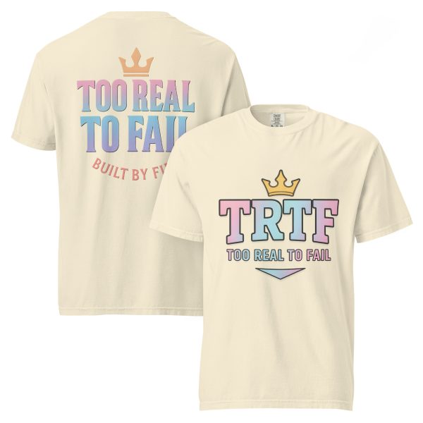 TRTF | Built By Fire – heavyweight t-shirt Cotton Candy Drop - Image 10