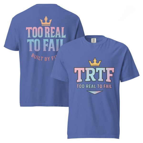 TRTF | Built By Fire – heavyweight t-shirt Cotton Candy Drop - Image 4