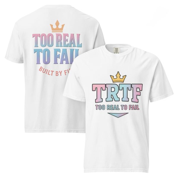 TRTF | Built By Fire – heavyweight t-shirt Cotton Candy Drop - Image 11